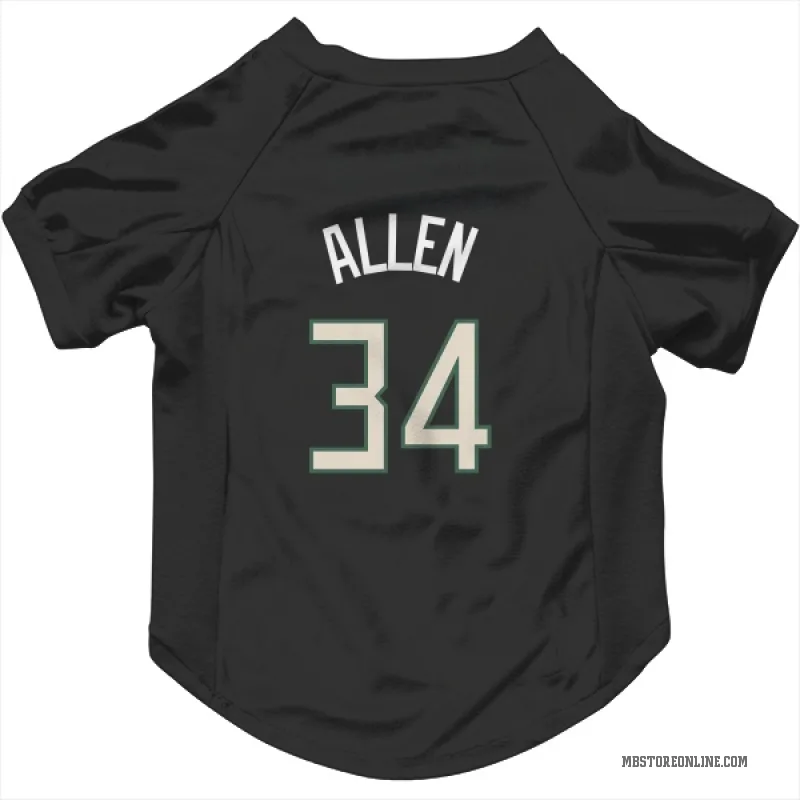 black ray allen bucks jersey